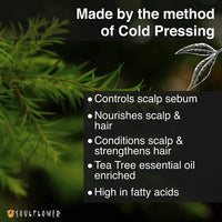 Thumbnail for Soulflower Pure & Natural Tea Tree Oil Scalp & Dandruff Care