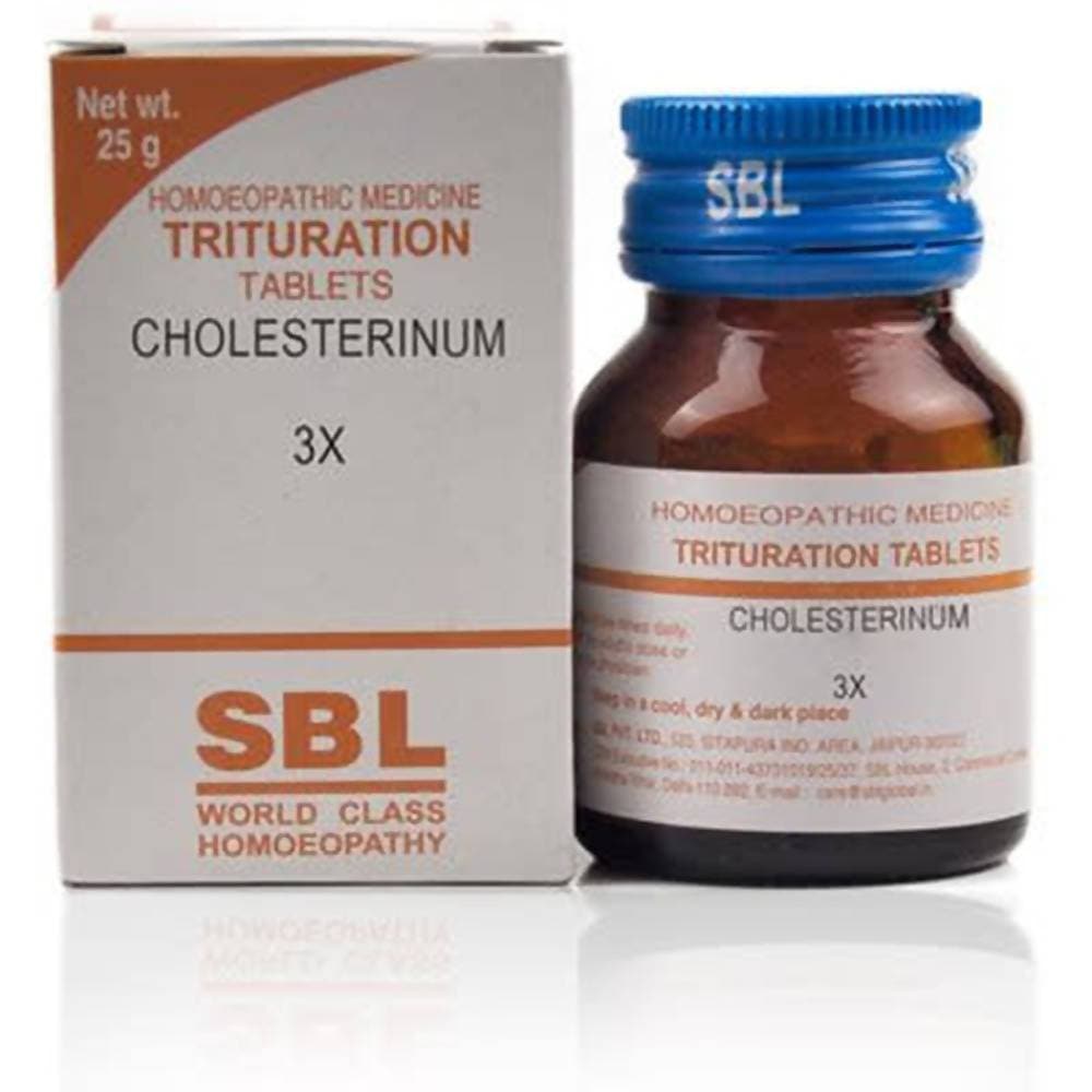 sbl-homeopathy-cholesterinum-trituration-table