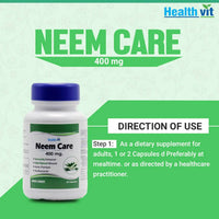 Thumbnail for Healthvit Neem Care Capsules