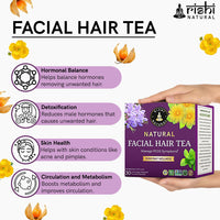 Thumbnail for Rishi Natural Facial Hair Removal Tea
