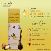 Thumbnail for Camia Organic Moroccan Argan Oil For Skin & Hair