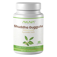 Thumbnail for ayuna-shudha-guggulu-veg-capsules