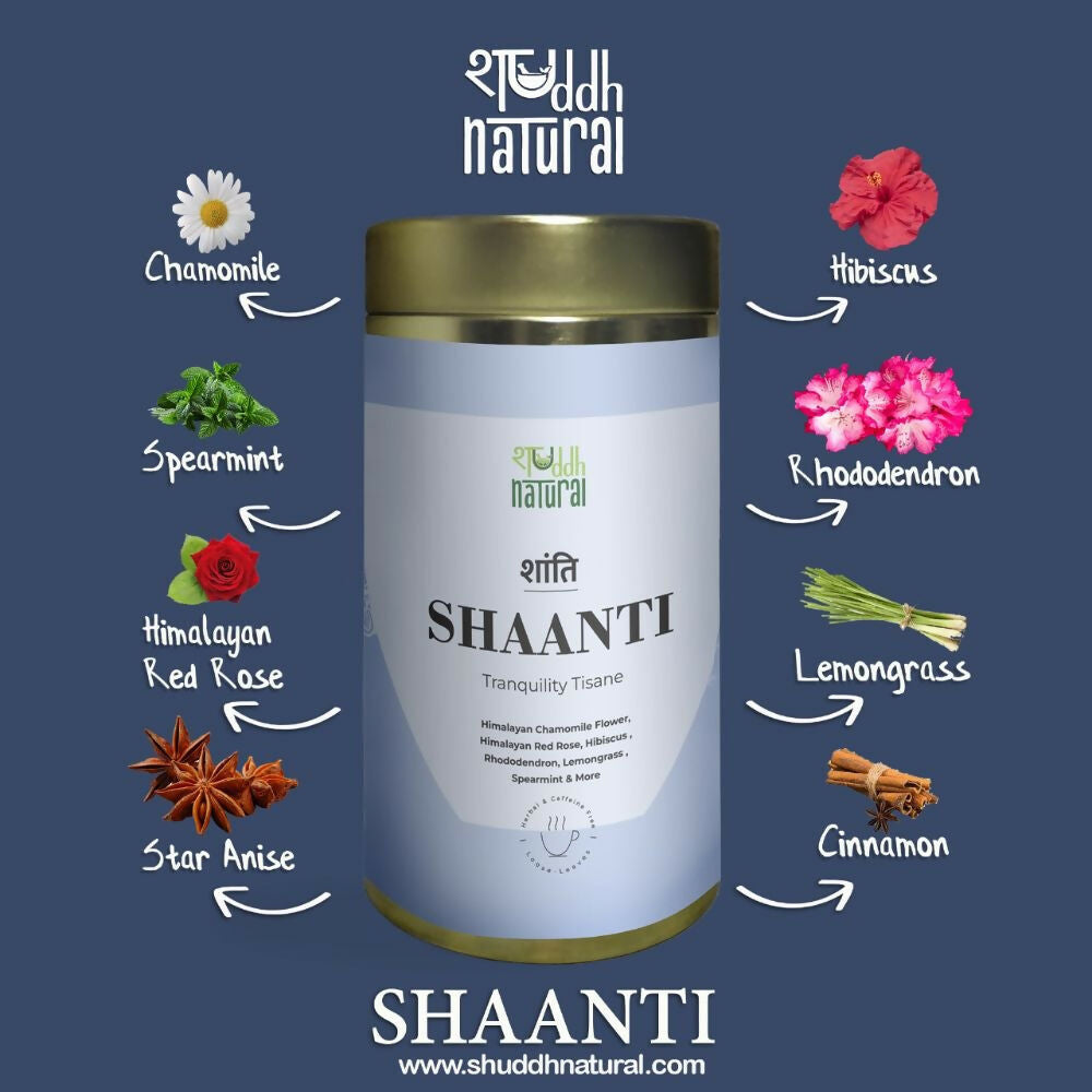 Shuddh Natural Calming Stress Relief Inside