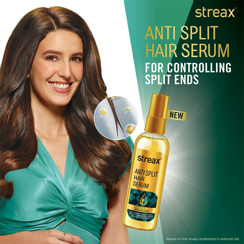 Streax Anti Split Hair Serum With Bio