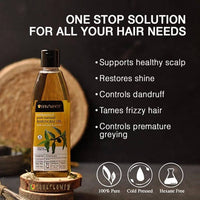 Thumbnail for Soulflower Cold Pressed Pure Natural Bhringaraj Oil