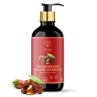Thumbnail for ivory-natural-wood-pressed-organic-jojoba-oil-premium-&-extra-virgin-for-smooth-dry-skin,-avoid-flakiness,-&-improve-skin-elasticit