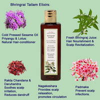 Thumbnail for DevElixir Bhringraja Thailam Ayurvedic Hair Oil