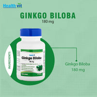 Thumbnail for Healthvit Ginkgo Biloba Capsule