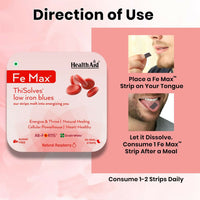 Thumbnail for HealthAid Fe Max ThiSolves Oral Strips