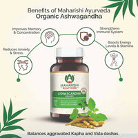 Thumbnail for Maharishi Ayurveda Ashwagandha Organic Tablets