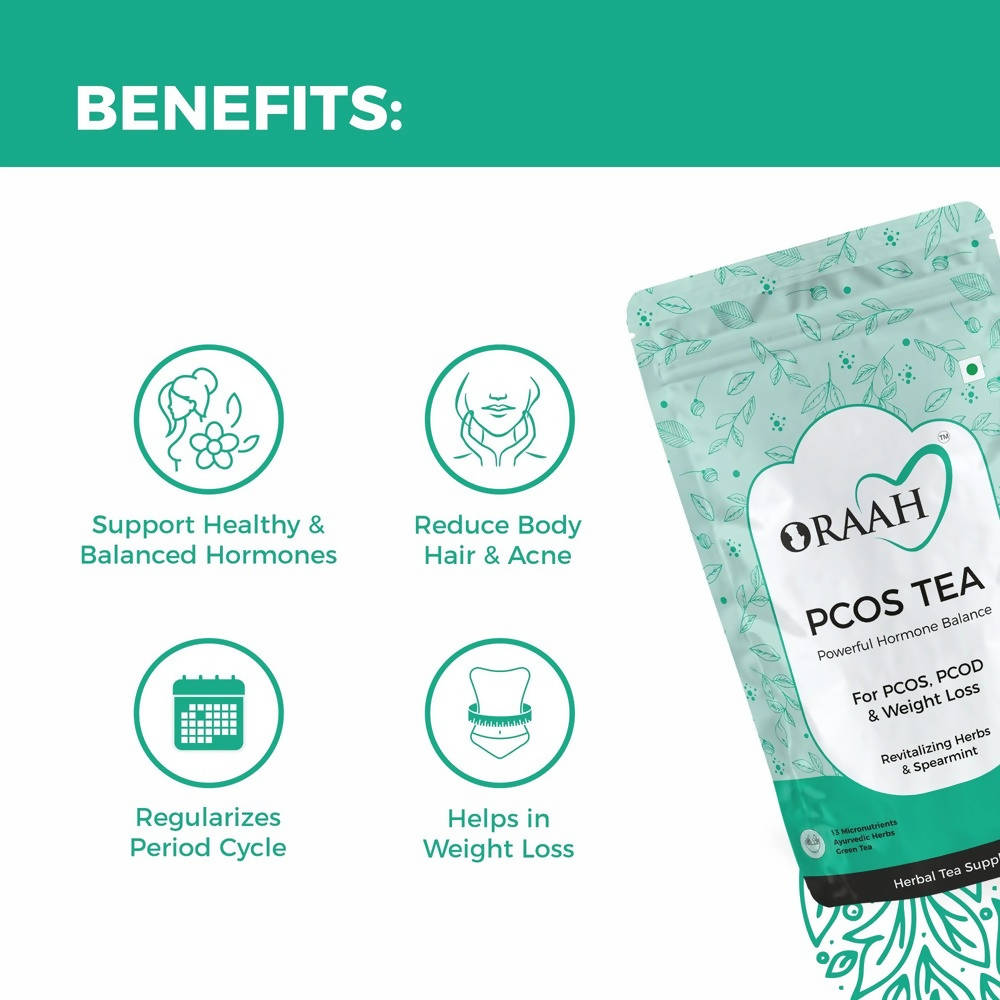Oraah PCOS PCOD Herbal Tea