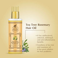 Thumbnail for Skiura Nature Tea Tree Rosemary Hair Oil For Strong Healthy Hair And Dandruff Free