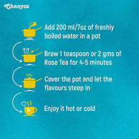 Thumbnail for Chaayos Herbal Rose Tea