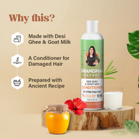 Thumbnail for Nidhi is Grandmaa Secret Desi Ghee and Goat Milk Conditioner