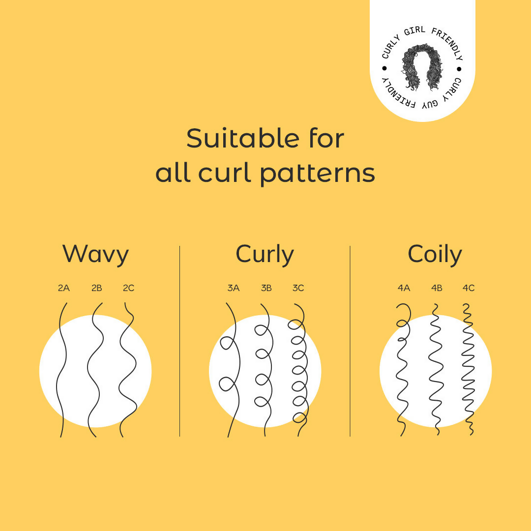 Arata Curl Hair Detangler With Hyaluronic Acid, Niacinamide
