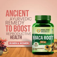 Thumbnail for Himalayan Organics Maca Root 800 mg Vegetarian Capsules