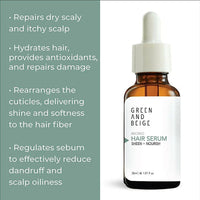 Thumbnail for Green And Beige Recreo Sheen + Nourish Hair Serum