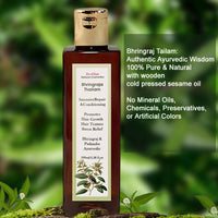 Thumbnail for DevElixir Bhringraja Thailam Ayurvedic Hair Oil