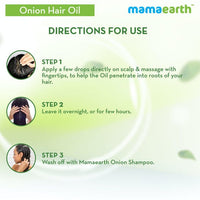 Thumbnail for Mamaearth Onion Hair Oil With Onion & Redensyl For Hair Fall Control
