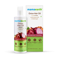 Thumbnail for mamaearth-onion-hair-oil-with-onion-&-redensyl-for-hair-fall-contro