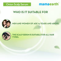 Thumbnail for Mamaearth Onion Scalp Serum For Healthy Hair Growth
