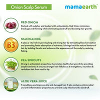 Thumbnail for Mamaearth Onion Scalp Serum For Healthy Hair Growth
