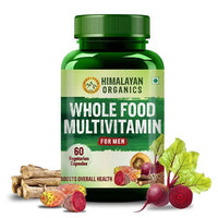 Thumbnail for Himalayan Organics Whole Food Multivitamin For Men Vegetarian Capsules
