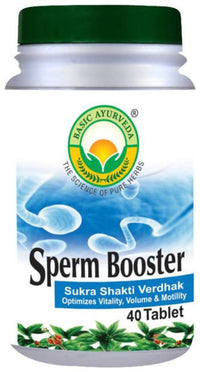 Thumbnail for Basic Ayurveda Sperm Booster Tablets