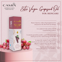 Thumbnail for Camia Organic Extra Virgin Cold Pressed Grapeseed Oil