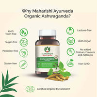 Thumbnail for Maharishi Ayurveda Ashwagandha Organic Tablets