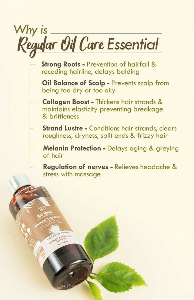 Nat Habit Men is Revital Summer Hair Oil