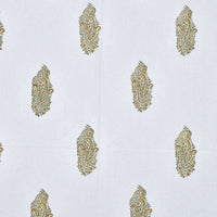 Thumbnail for Premium Hand Block Printed Rajasthani Double Bedsheet Bedspread with 2 Pillow Covers
