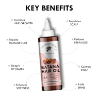 Thumbnail for Aromatique Batana Oil Enriched with Rosemary, Argan, Onion, Castor Oil & More