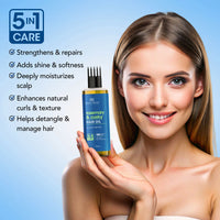 Thumbnail for Botanic Hearth Rosemary & Castor Hair Oil