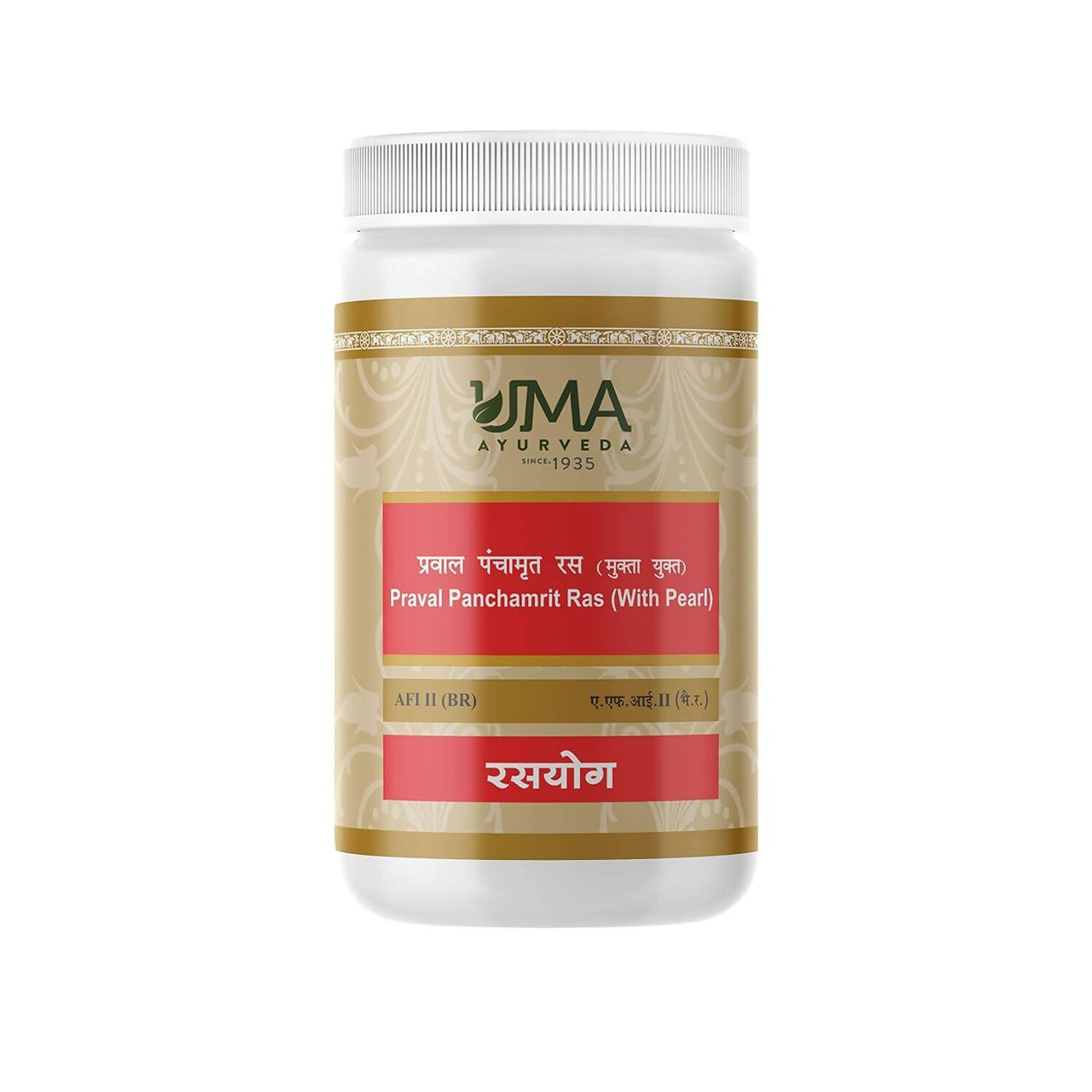 uma-ayurveda-praval-panchamrit-ras-(with-pearl)-tablets