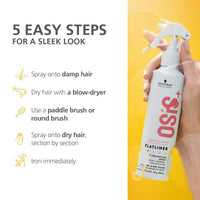 Thumbnail for Schwarzkopf Professional Osis Flatliner Flattening Iron Serum