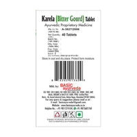 Thumbnail for Basic Ayurveda Karela Bitter Gourd Tablet