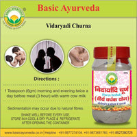 Thumbnail for Basic Ayurveda Vidaryadi Churna (Veerya