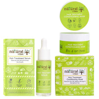 Thumbnail for natural-vibes-hair-treatment-serum-&-conditioning-mask-comb