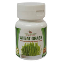 Thumbnail for deep-ayurveda-wheat-grass-500mg-veg-capsules