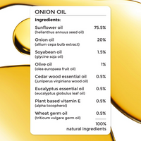 Thumbnail for Brillare Onion Hair Oil with the Goodness Of Cedar Wood & Sunflower Oil