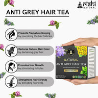 Thumbnail for Rishi Natural Anti Grey Hair Herbal Tea