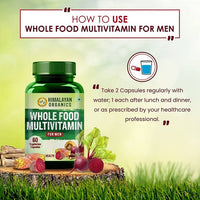 Thumbnail for Himalayan Organics Whole Food Multivitamin For Men Vegetarian Capsules