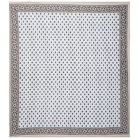 Thumbnail for Rudra Bazaar Brown 210 TC Cotton Double King Bedsheet With 2 Pillow Covers