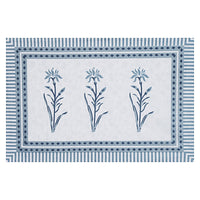 Thumbnail for Rudra Bazaar Grey 210 TC Cotton Double King Bedsheet With 2 Pillow Covers