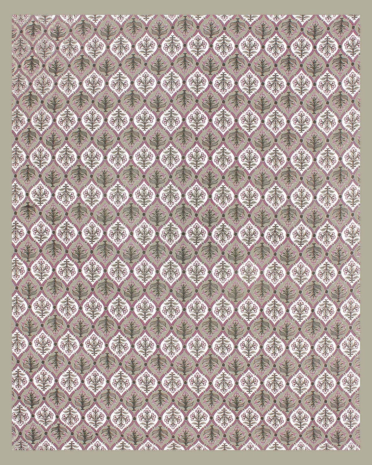 Rudra Bazaar Grey 210 TC Cotton Double King Bedsheet With 2 Pillow Covers
