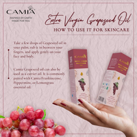 Thumbnail for Camia Organic Extra Virgin Cold Pressed Grapeseed Oil
