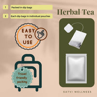 Thumbnail for Satvi Wellness Barley Ginger Tea | Barley Seed With Ginger Herbal Tea