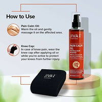 Thumbnail for Jiva Ayurveda Pain Calm Oil & Knee Cap Combo