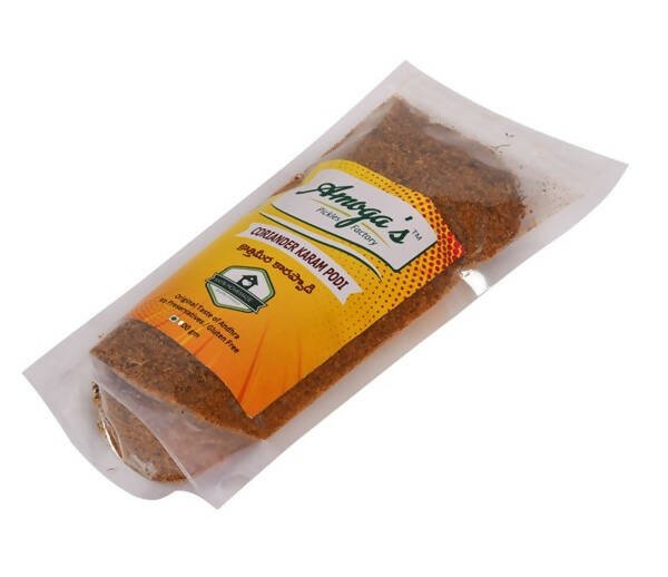 Amoga is Pickles Factory Coriander Leaves Curry Powder Andhra Style